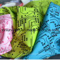 Beautiful Wax Chiffon Print Fabric for Dress/Garment/Abaya